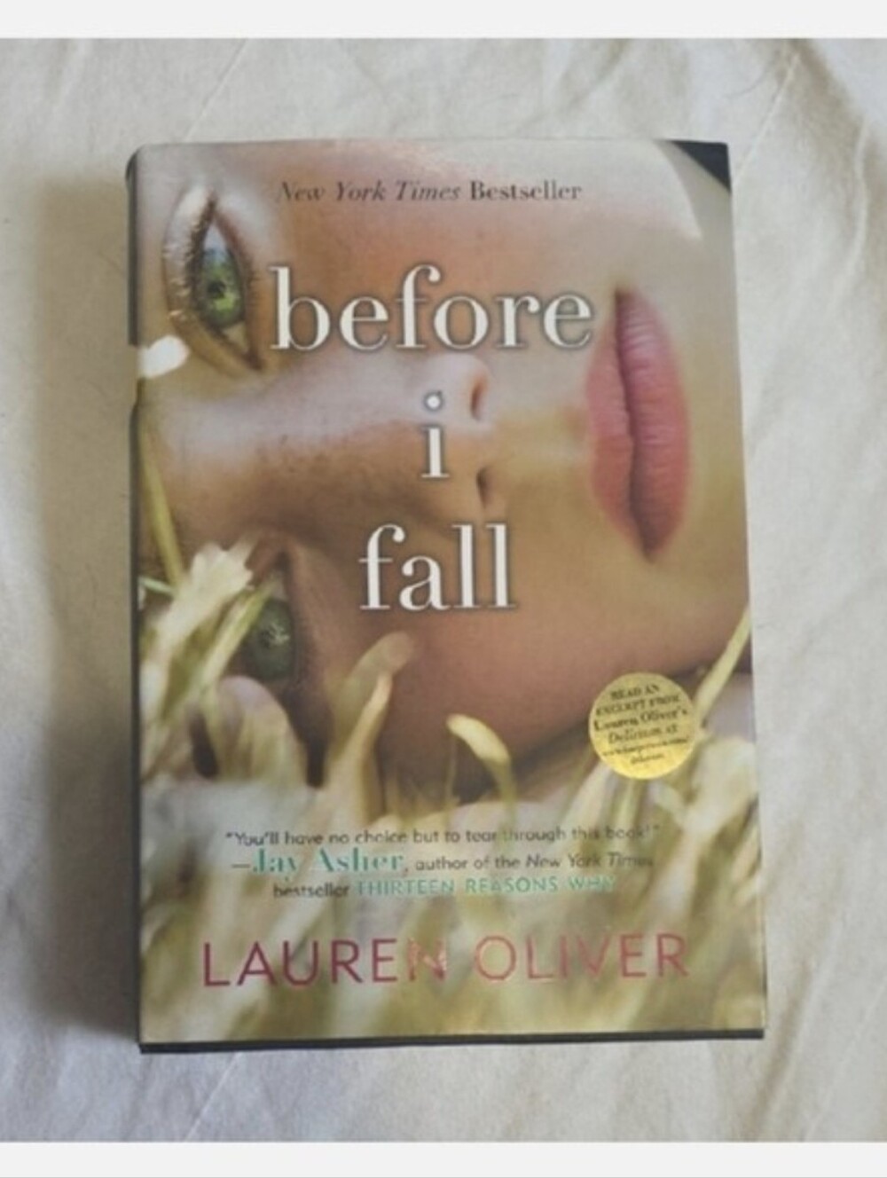 'Before I Fall' - Pink Cover Book - Picture 2 of 6